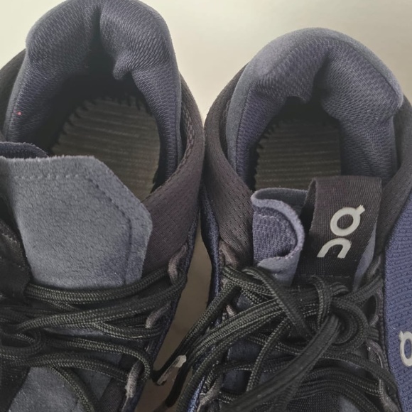 On Cloudnova Navy Blue White Athletic Running Shoes Men’s (26.99117) Size 8.5 main image 6